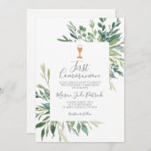 Eerste communie kaart (Voorkant / Achterkant)