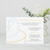 Eerste communie kaart (Staand voorkant)