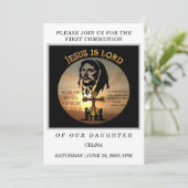 Eerste communie kaart (Staand voorkant)