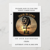 Eerste communie kaart (Voorkant / Achterkant)