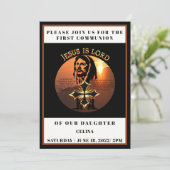 Eerste communie kaart (Staand voorkant)