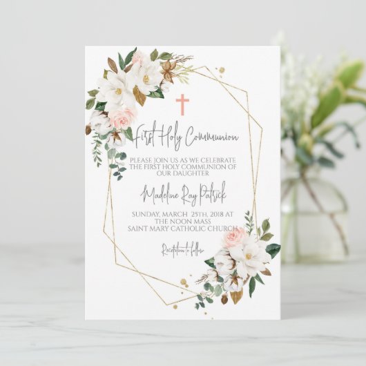 Eerste Communie Kaart (Staand voorkant)