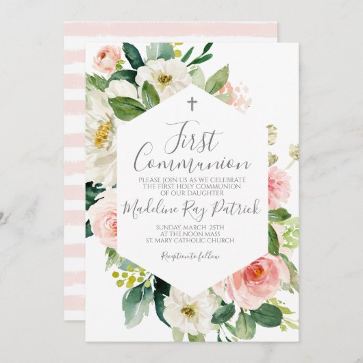 Eerste Communie Kaart (Voorkant / Achterkant)