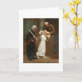 Eerste communie kaart (Gele Bloem)