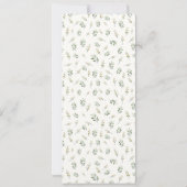 Eerste Communie Kaart - Botanische Krans & Symbole (Achterkant)