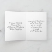 Eerste Communie Kaart voor Meisjes (Binnen)