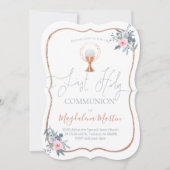 Eerste Communie katholiek meisje Kaart (Voorkant)
