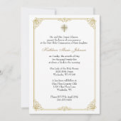 Eerste Communie Katholieke Jezus Eucharistie Kaart (Voorkant)