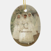 Eerste communie keramisch ornament (Achterkant)