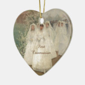 Eerste communie keramisch ornament (Links)