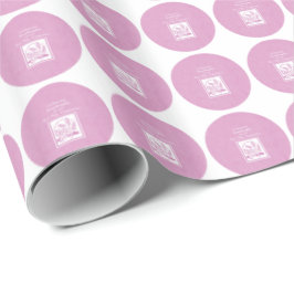 Eerste communie kleindochter, Roze Cadeaupapier