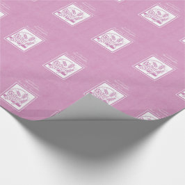 Eerste communie kleindochter, Roze Cadeaupapier