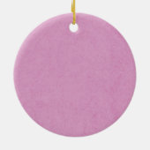 Eerste communie kleindochter, Roze Keramisch Ornament (Achterkant)
