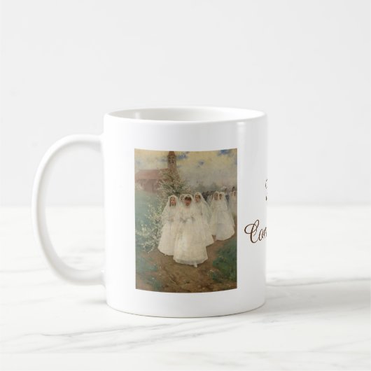 Eerste communie koffiemok (Links)