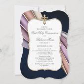 Eerste Communie Meisjes Uitnodiging (Voorkant)