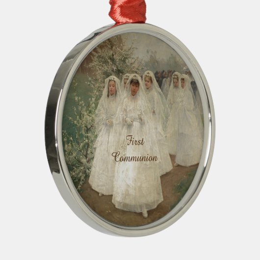 Eerste communie metalen ornament (Rechts)