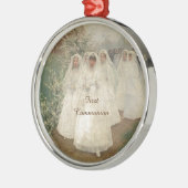 Eerste communie metalen ornament (Links)