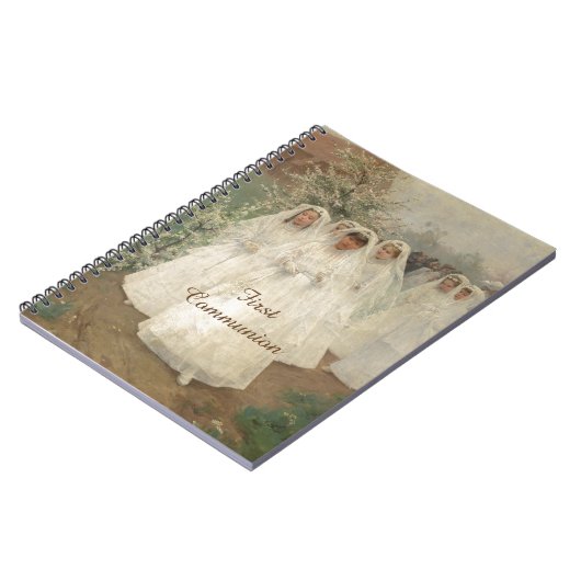 Eerste communie notitieboek (Linkerzijde)