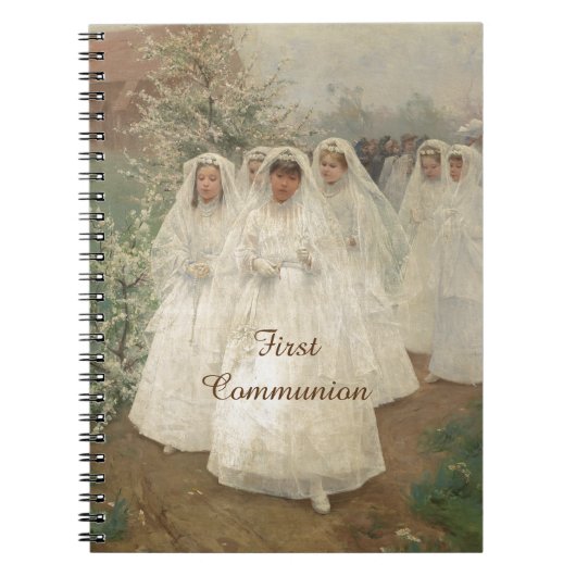Eerste communie notitieboek (Voorkant)