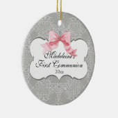 Eerste Communie Ornament - Franse Bow Swirl (Rechts)