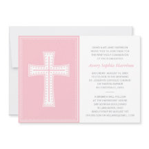 Eerste communie roze meisjes