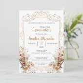 Eerste Communie Spaans Kaart (Staand voorkant)