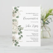 Eerste Communie Spaans Kaart (Staand voorkant)