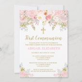 Eerste Communie Uitnodiging, Eerste Heilige Commun Kaart (Voorkant)