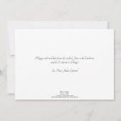 Eerste Communie Uitnodiging: Eucharistie in Alles Kaart (Achterkant)