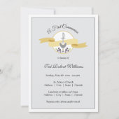 Eerste communie uitnodiging - jongen (Voorkant)