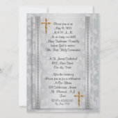 Eerste Communie Uitnodiging met foto (Achterkant)