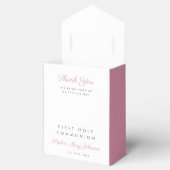 Eerste communie van de moderne Floral Cross Bedankdoosjes (Geopend)