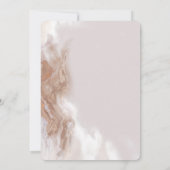 Eerste Communie voor haar gouden Waterverf Kaart (Achterkant)