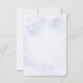 Eerste Communie waterverf blauw Kaart (Achterkant)