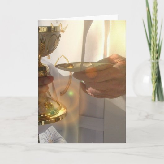 Eerste Communie Wenskaart Kaart (Voorkant)