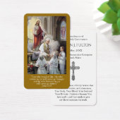 Eerste communiegebeden | Jongen & Meisje 4 Visitekaartje (Bureau)