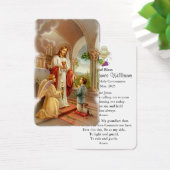 Eerste communiegebeden | Jongenscommunie 2 Visitekaartje (Bureau)