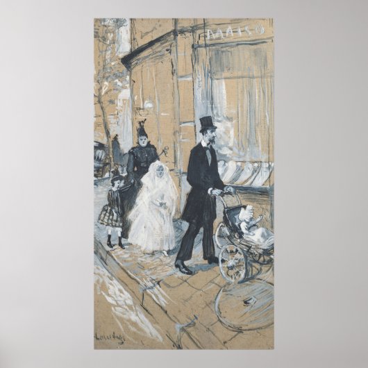 Eerste communiqué, 1888 poster (Voorkant)