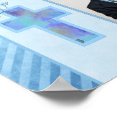 Eerste communiqué 8"x10" foto-Lijst invoegen Poster (Hoek)