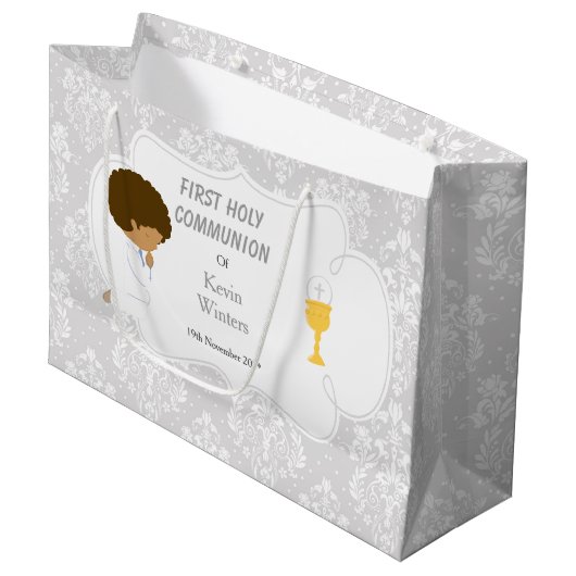 Eerste communiqué Afrikaans-Amerikaanse dank Groot Cadeauzakje (Voorkant Gekanteld)