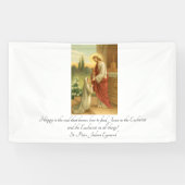Eerste communiqué banner: Eucharistisch in alles Spandoek (Horizontaal)