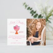 Eerste communiqué Bedankt, Gepersonaliseerd, eenvo Bedankkaart (Staand voorkant)