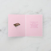 Eerste communiqué Blonde Girl Kaart (Binnen)