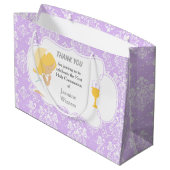 Eerste communiqué Blonde Hair Girl Groot Cadeauzakje (Achterkant Gekanteld)