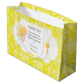 Eerste communiqué Blonde Hair Girl Groot Cadeauzakje (Achterkant Gekanteld)