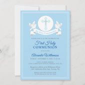 Eerste communiqué Boy Blue uitnodiging (Voorkant)