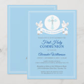 Eerste communiqué Boy Blue uitnodiging (Voorkant / Achterkant)