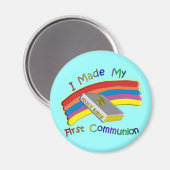 Eerste communiqué dag T-shirts en cadeautjes voor  Magneet (Voorkant / Achterkant)