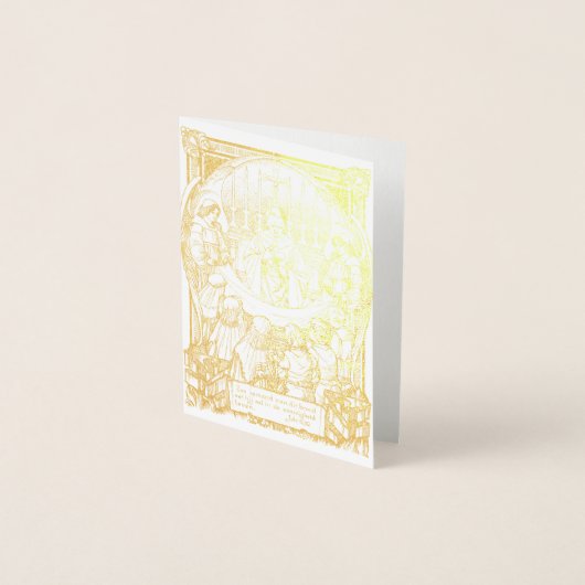 Eerste communiqué folie kaarten (Voorkant)