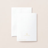 Eerste communiqué folie kaarten (Met envelop)